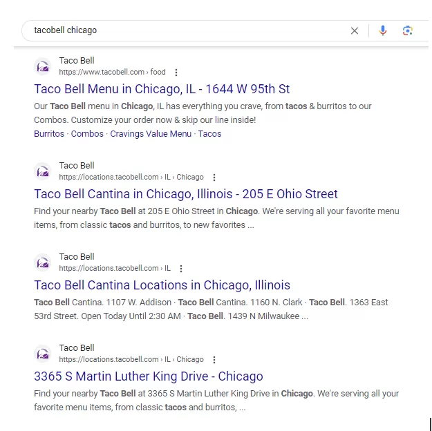 Multi-location SEO