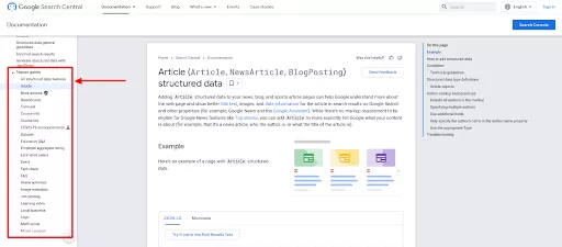 Analyzing Google’s Available Features for Your Prime Content