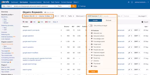 Find PAA Opportunities in SERP