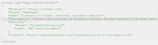 JSON-LD