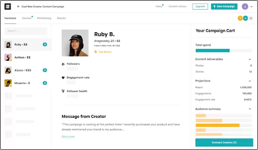 Influencer Collaboration