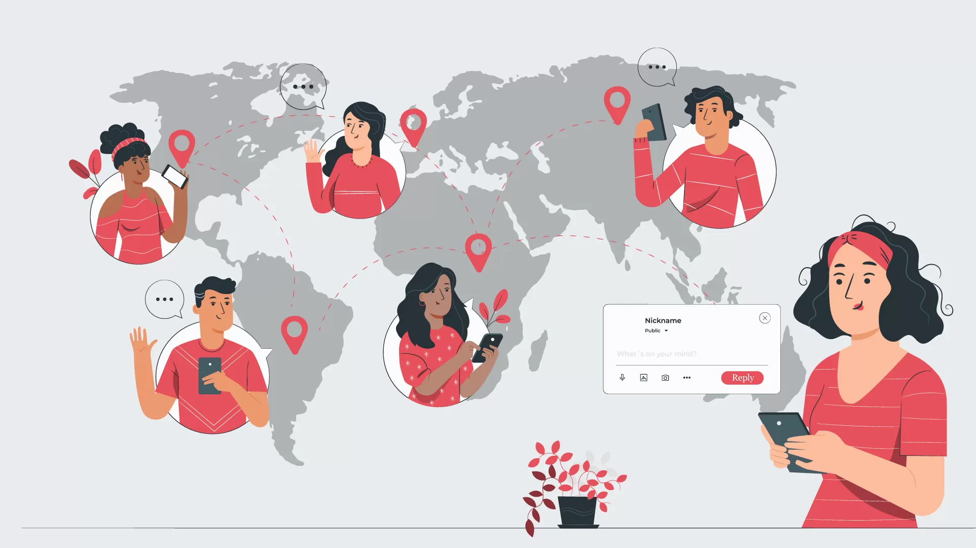 Respond wisely to all interactions that visitors initiate