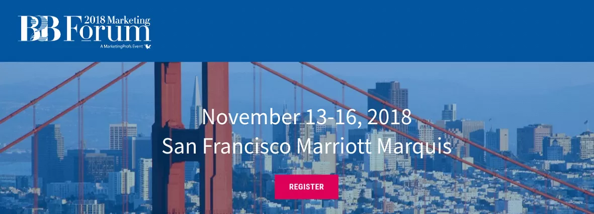 B2B Marketing Forum- November