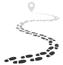 Tracing footsteps