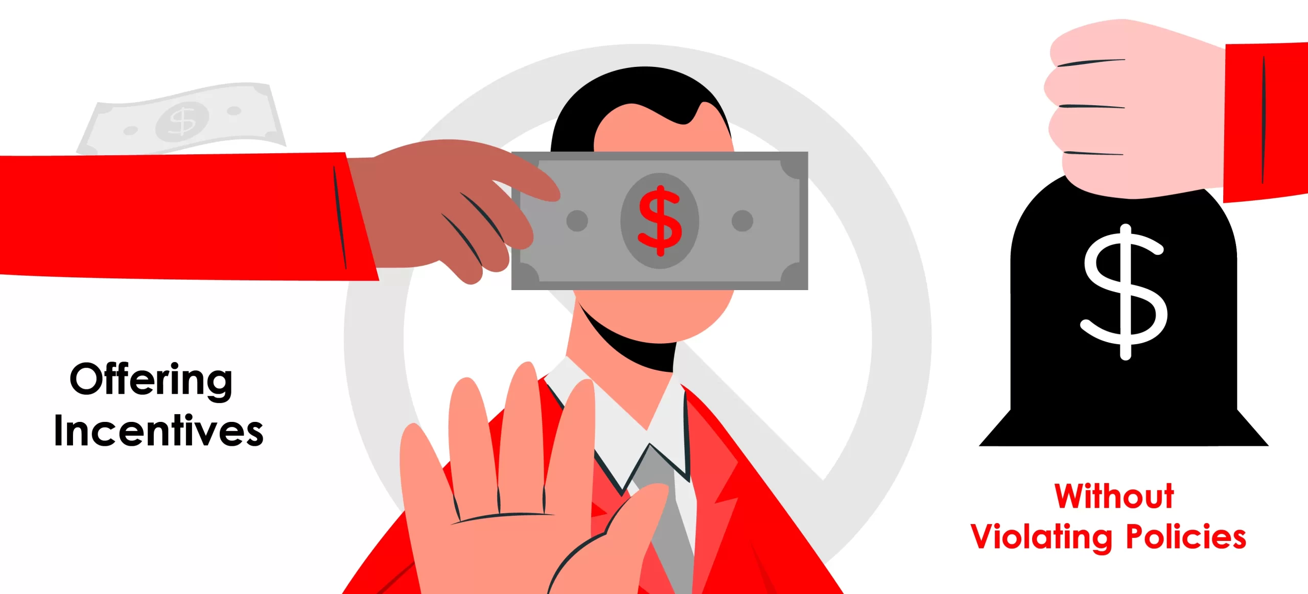 Offering Incentives Without Violating Policies